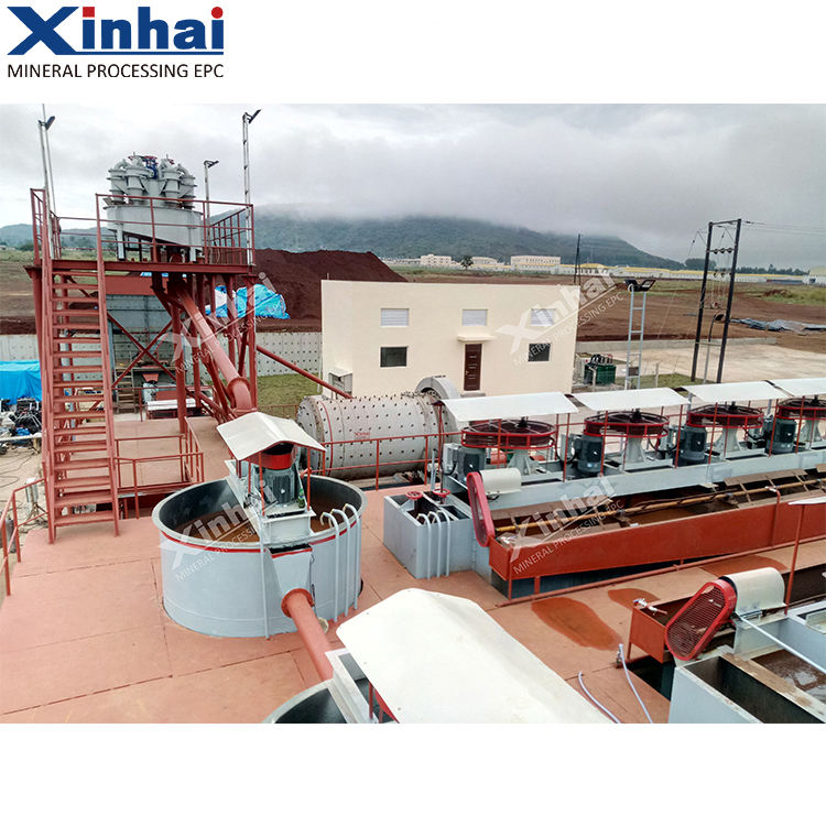 Iron ore beneficiation plant