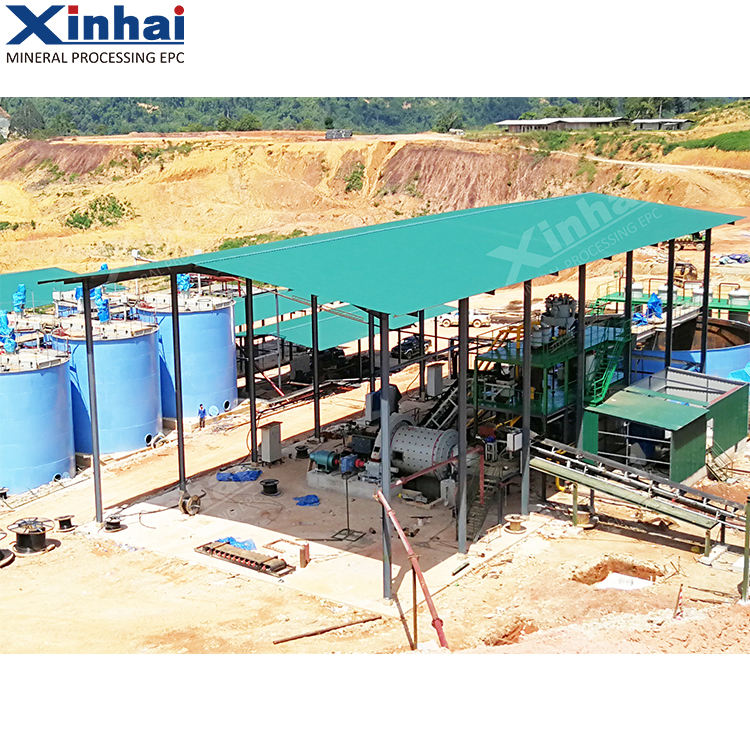 Complete CIP gold ore processing plant